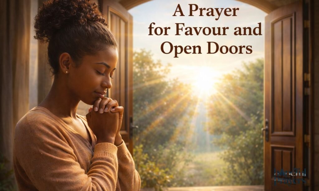 A Prayer for Favour and Open Doors
