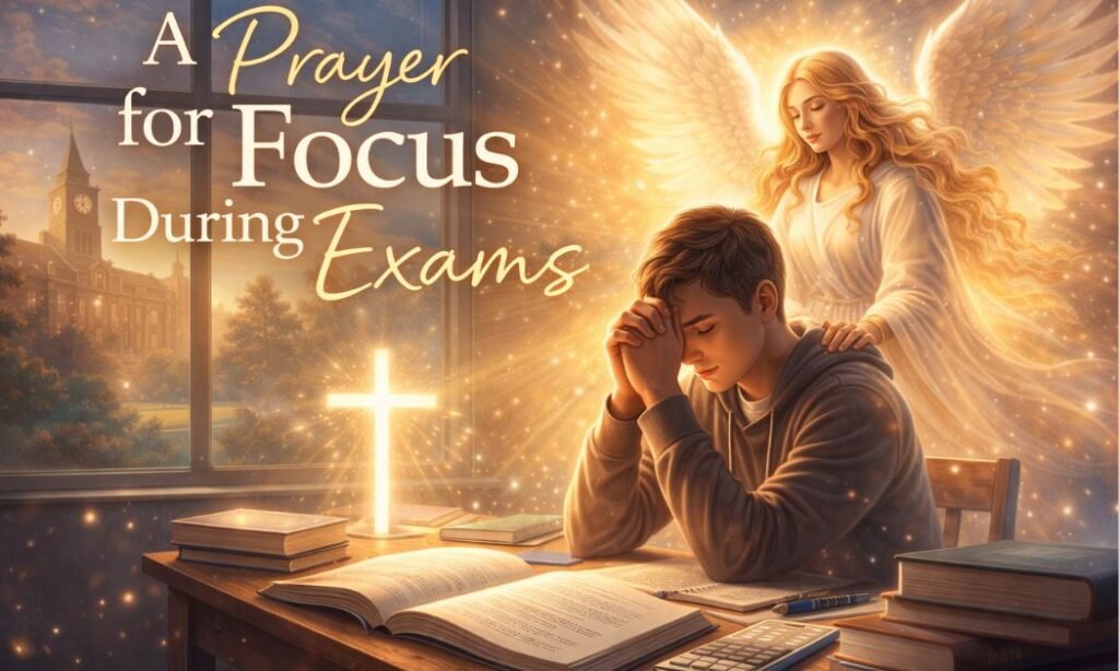 A Prayer for Focus During Exams