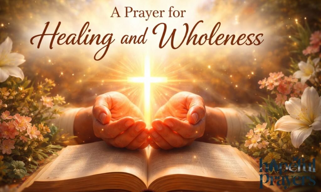 A Prayer for Healing and Wholeness
