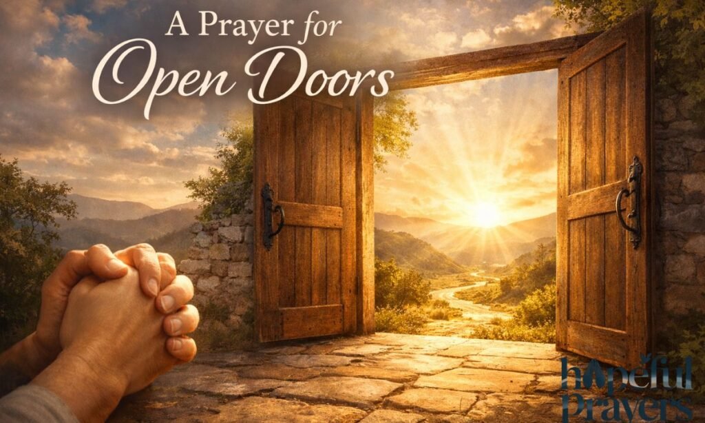 A Prayer for Open Doors