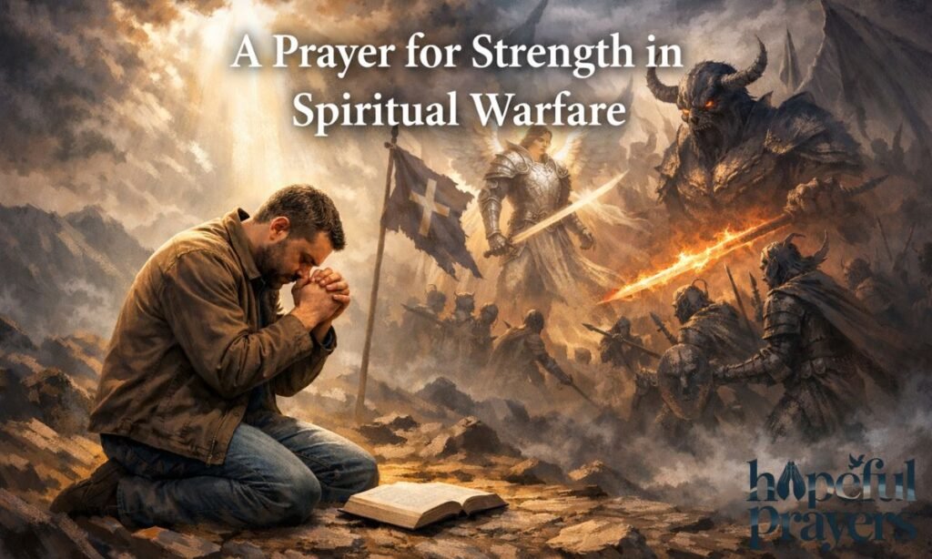 A Prayer for Strength in Spiritual Warfare