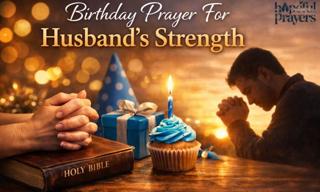 Birthday Prayer For Husband’s Strength