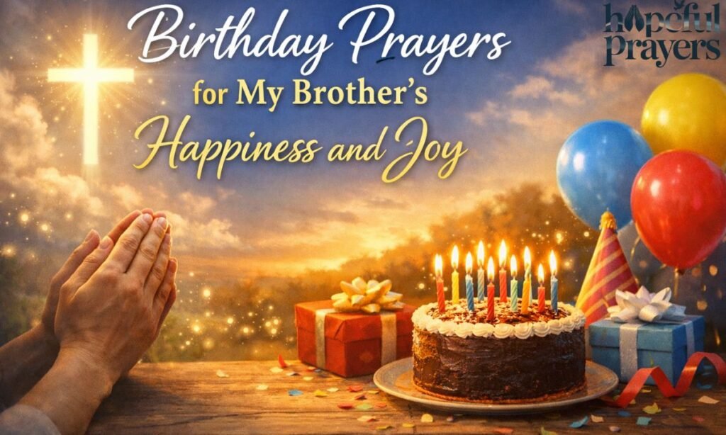 Birthday Prayers for My Brother’s Happiness and Joy