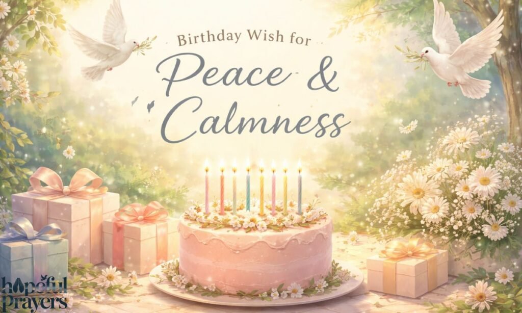 Birthday Wish for Peace and Calmness