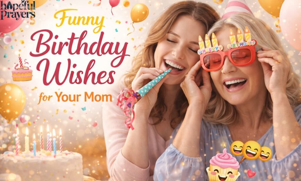 Funny Birthday Wishes for Your Mom