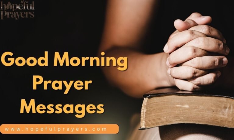 _Good Morning Prayer Messages