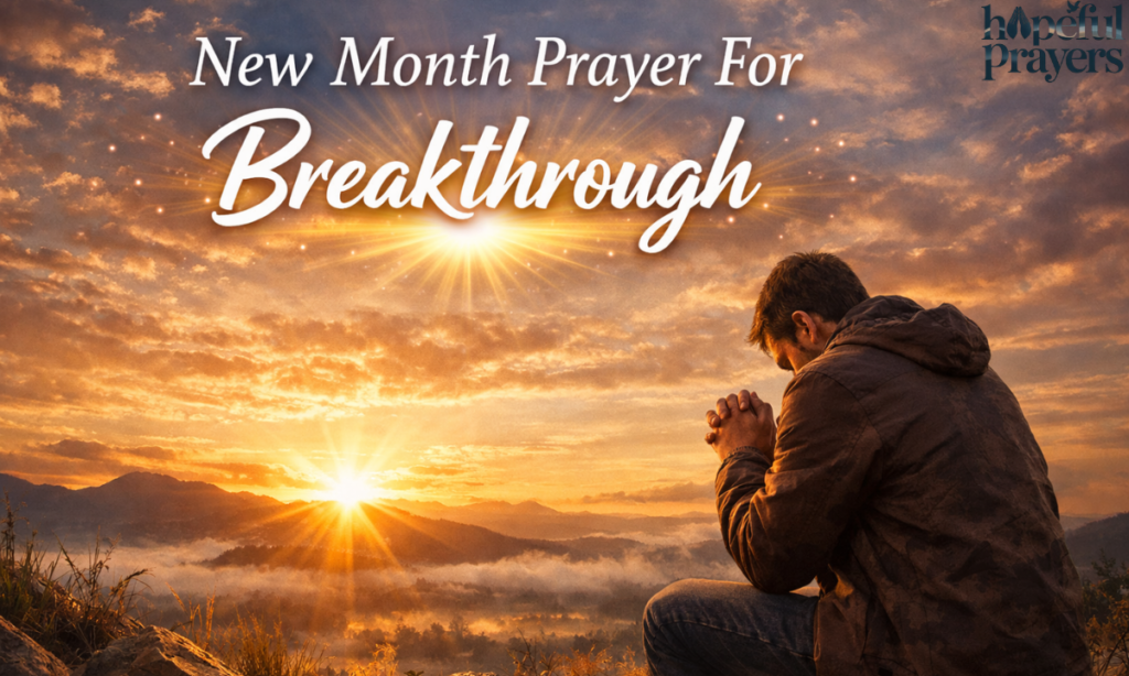 New Month Prayer For Breakthrough