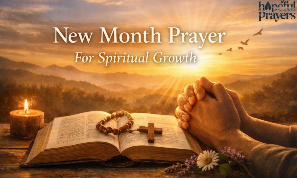 New Month Prayer For Spiritual Growth