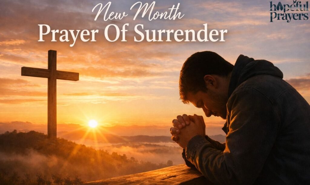 New Month Prayer Of Surrender