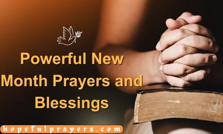 Powerful New Month Prayers and Blessings