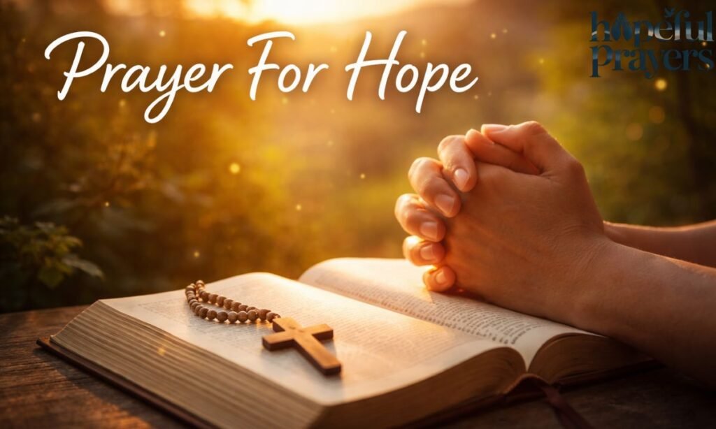 Prayer For Hope