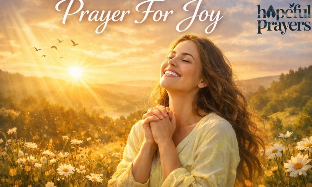 Prayer For Joy