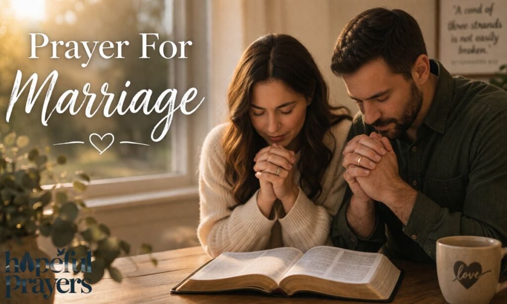 Prayer For Marriage