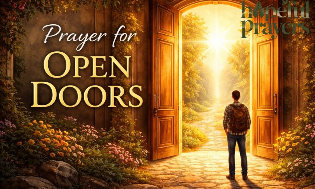 Prayer for Open Doors