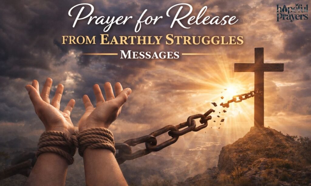 Prayer for Release from Earthly Struggles