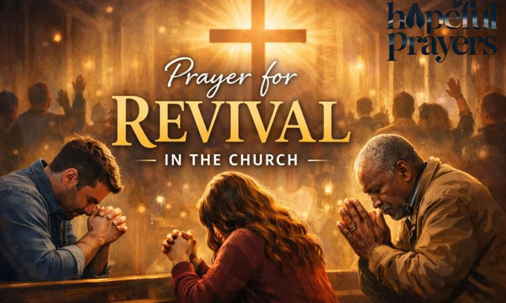 Prayer for Revival in the Church