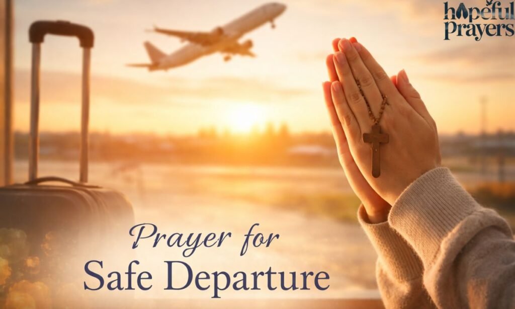 Prayer for Safe Departure