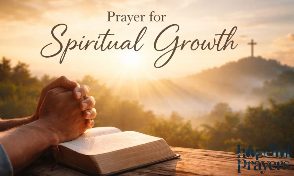 Prayer for Spiritual Growth