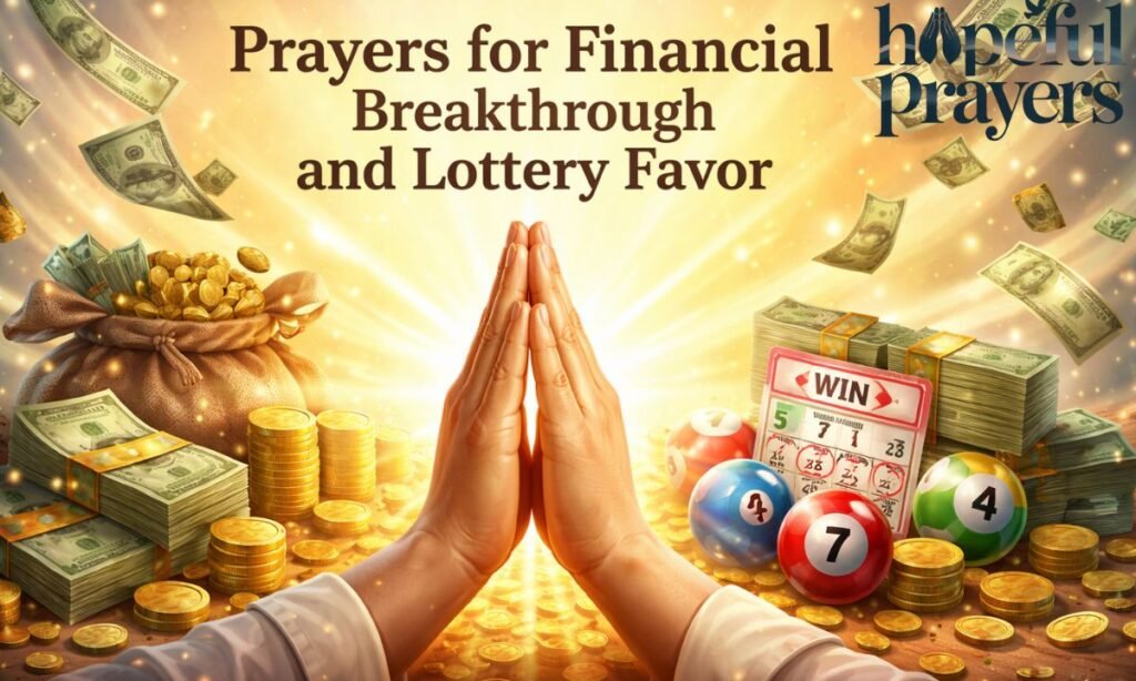 Prayers for Financial Breakthrough and Lottery Favor