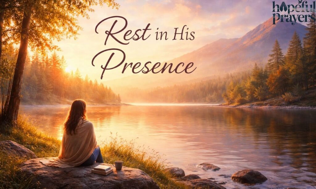 Rest in His Presence
