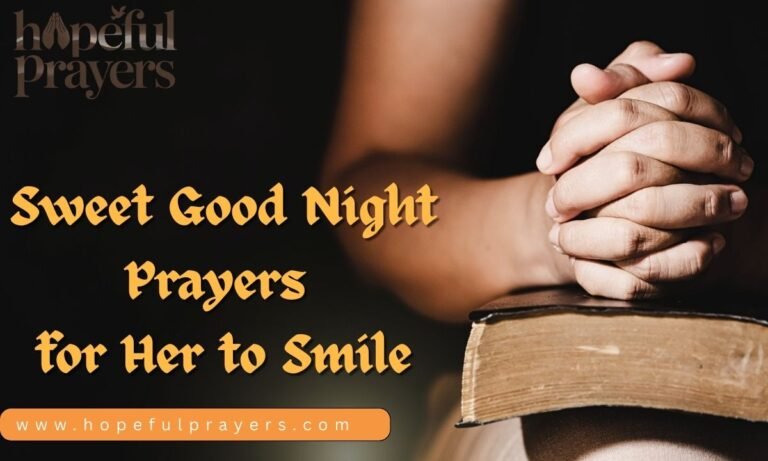 Sweet_Good Night_ Prayers _ for Her to _Smile