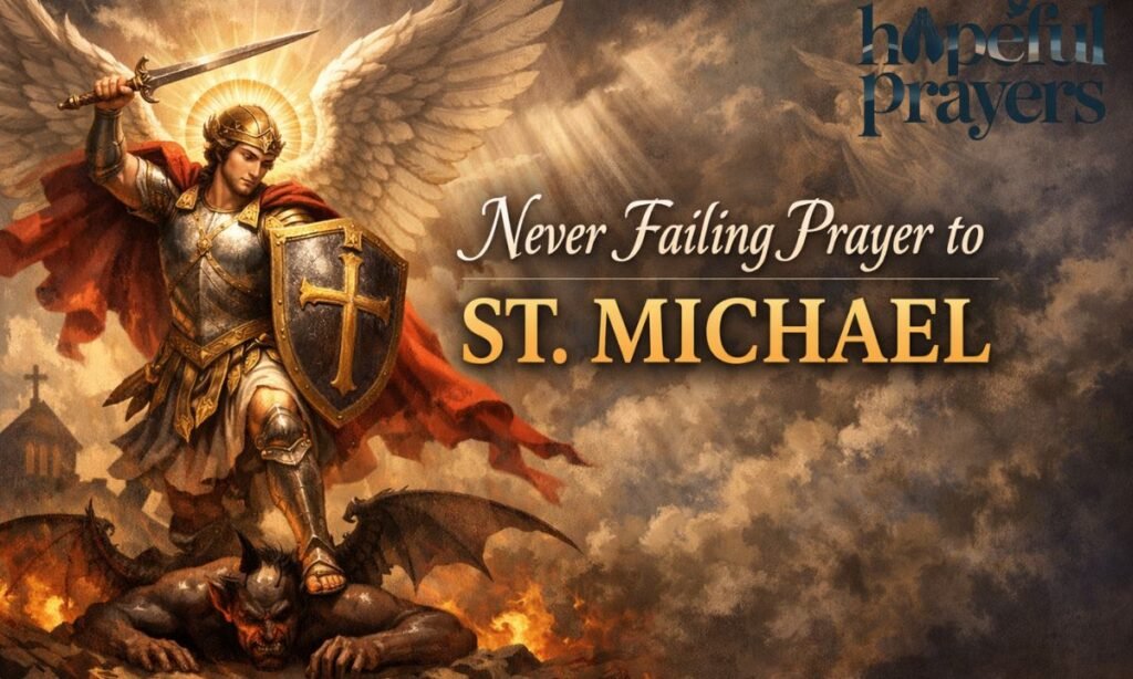 never failing prayer to st michael