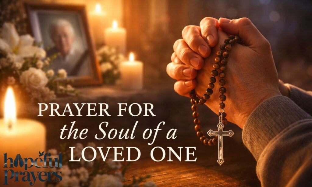 prayer for the soul of a loved one