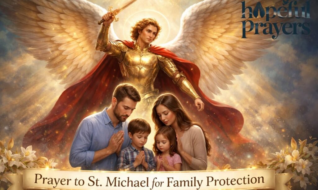 prayer to st michael for family protection