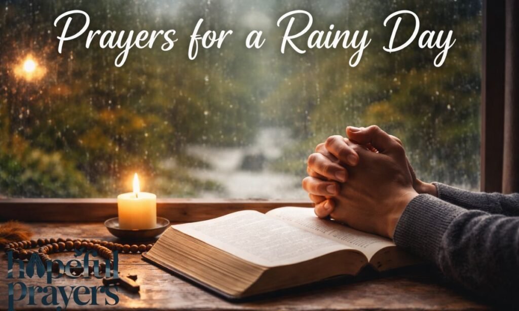 prayers for a rainy day