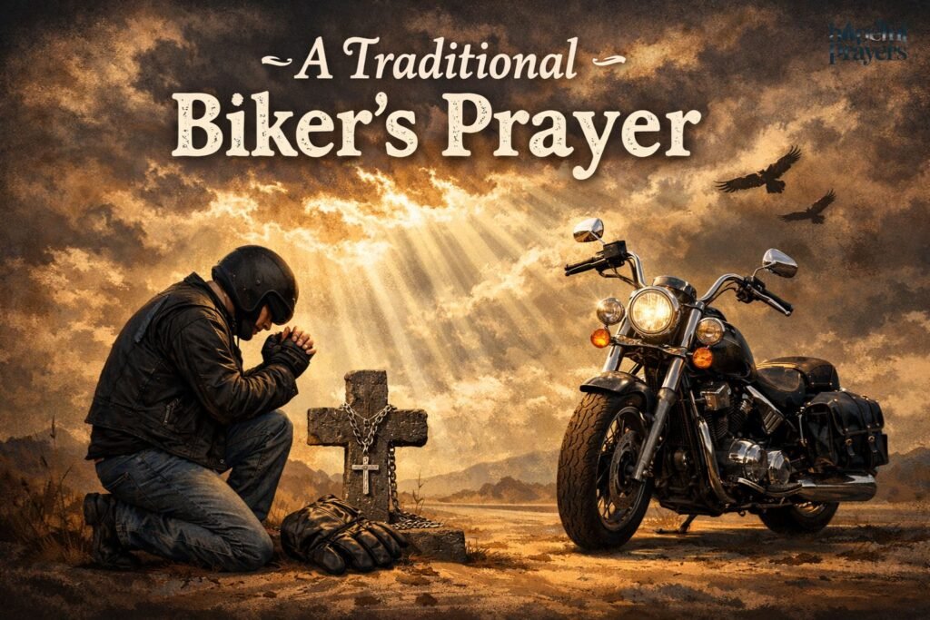 A Traditional Bikers Prayer