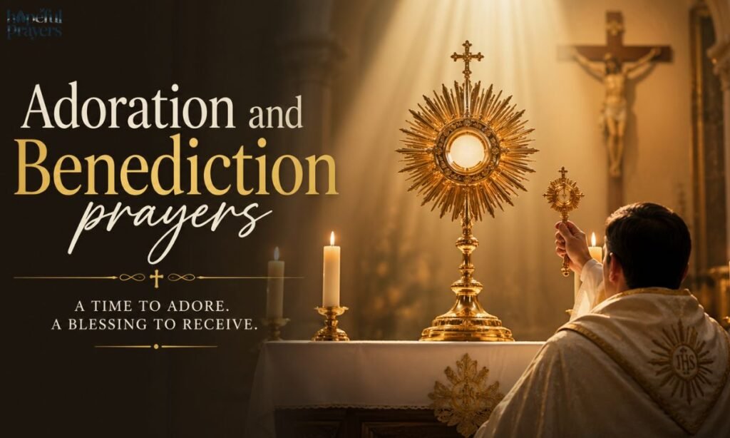Adoration and Benediction prayers