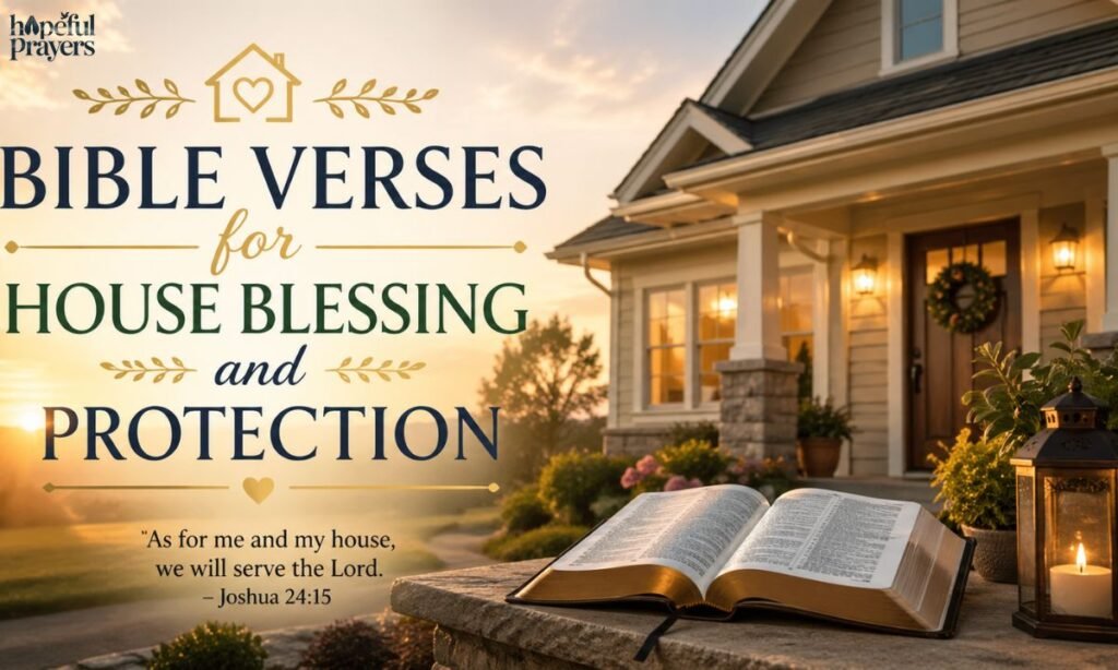 Bible Verses for House Blessing and Protection