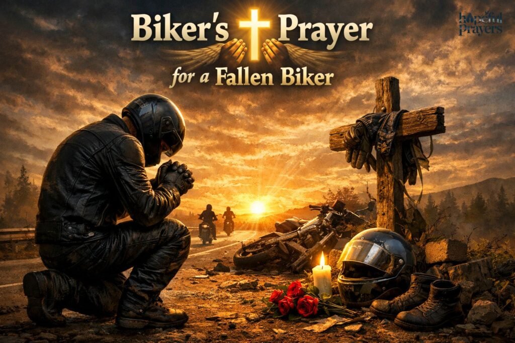 Bikers prayer for fallen biker