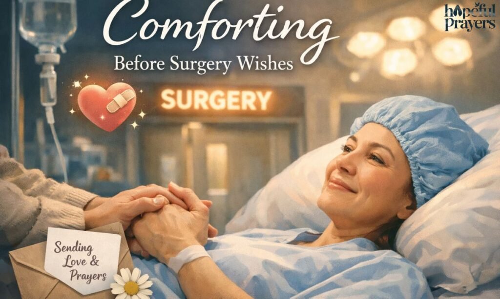 Comforting Before Surgery Wishes