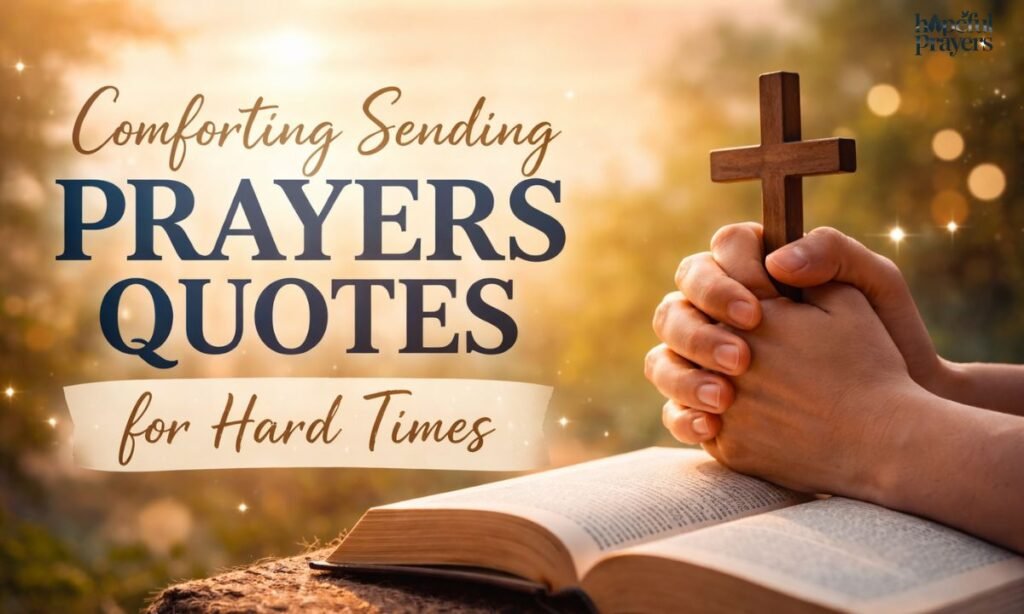 Comforting Sending Prayers Quotes for Hard Times