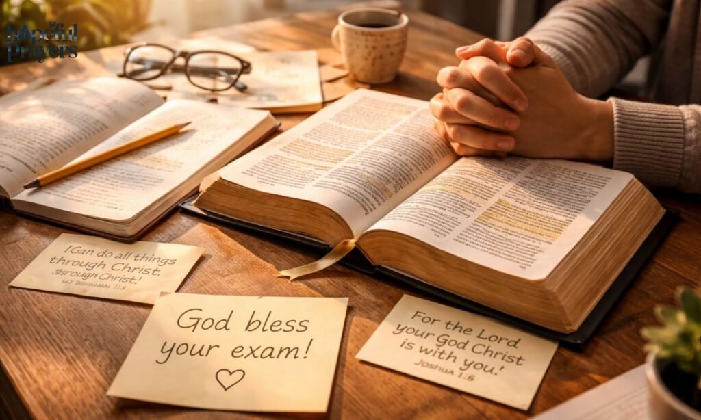 Exam Blessing With Scripture