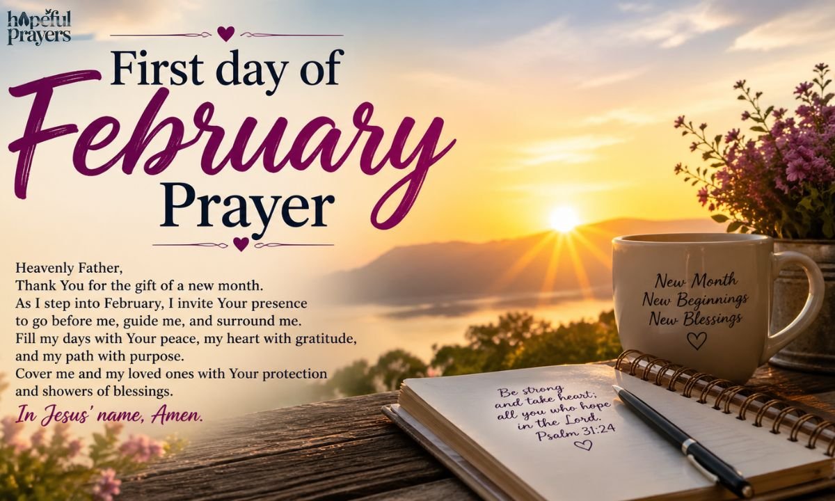 312+ Powerful Prayers for the Month of February with Bible Verses ...