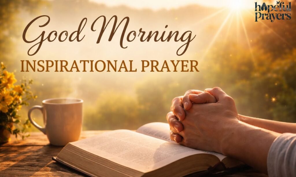 Good Morning Inspirational Prayer