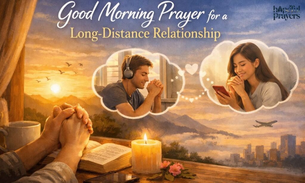 Good Morning Prayer for a Long-Distance Relationship