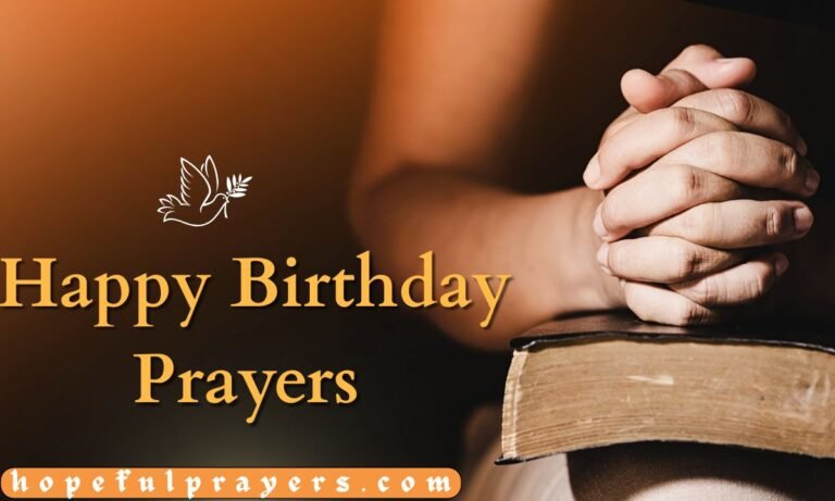Happy Birthday Prayers