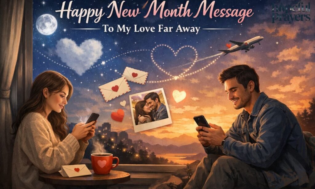 Happy New Month Message To My Love Far Away