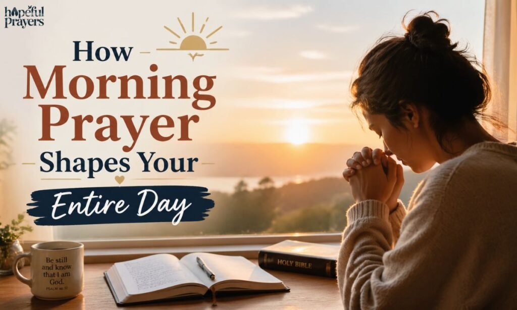 How Morning Prayer Shapes Your Entire Day