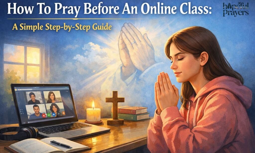 How To Pray Before An Online Class A Simple Step-by-Step Guide
