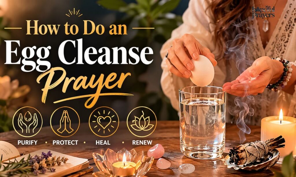 How to do an egg cleanse prayer