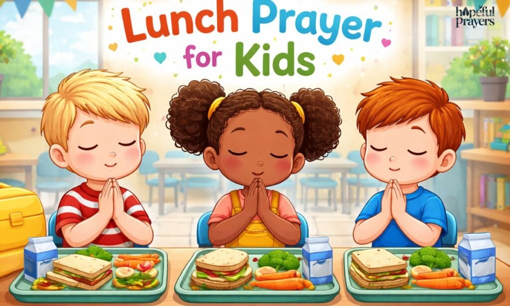 Lunch prayer for kids