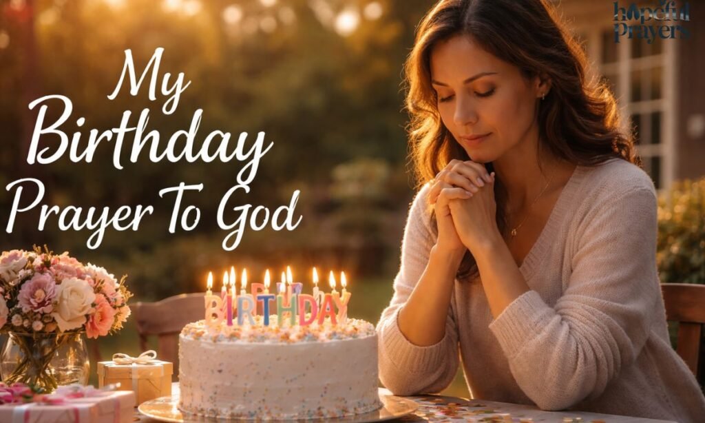 My Birthday Prayer To God