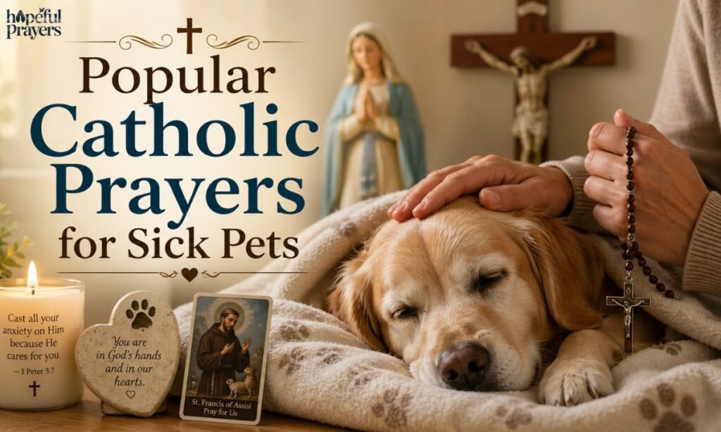 Popular Catholic Prayers for Sick Pets