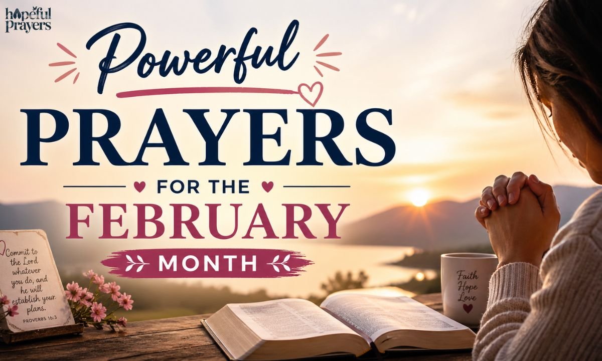 312+ Powerful Prayers for the Month of February with Bible Verses ...