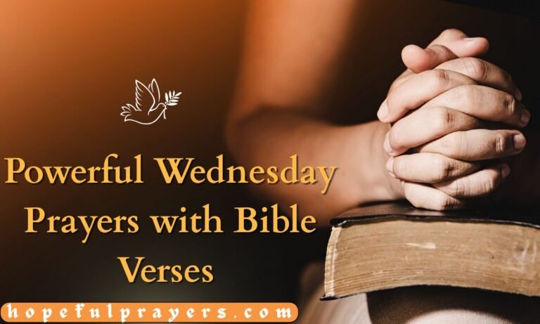Powerful Wednesday Prayers with Bible Verses