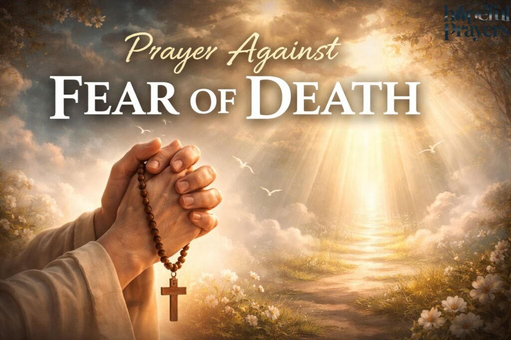 Prayer Against Fear of Death